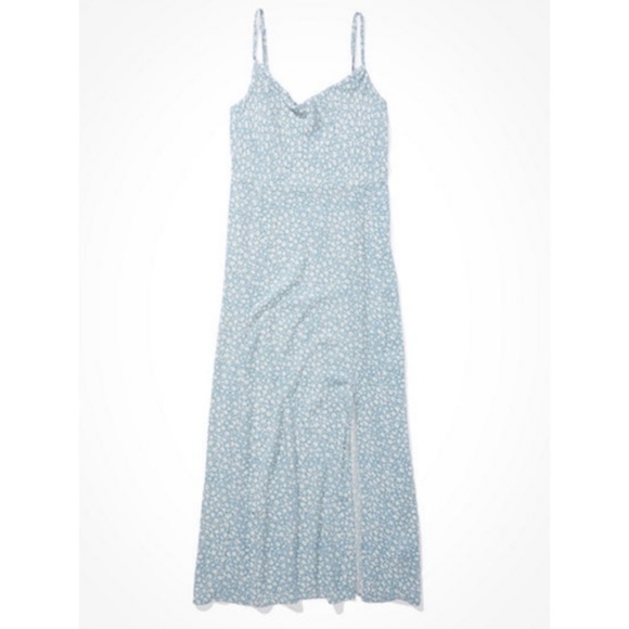 🚫SOLD🚫American eagle outfitters cowl neck midi dress - Picture 2 of 2